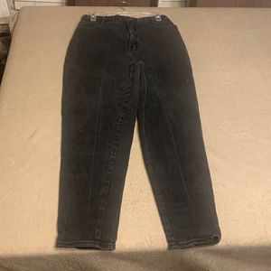 Vintage Gitano black denim jeans women’s size 14 relaxed fit cotton